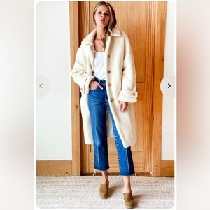 EMERSON FRY Matisse Sherpa Coat - XS